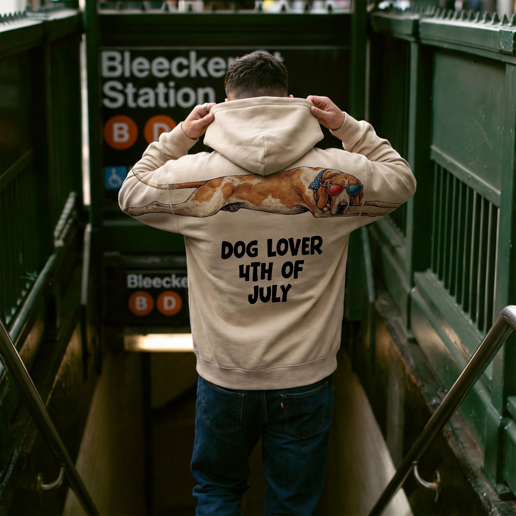 USA Pride Dog Lover Anniversary 4th of July 250th Apparel T-Shirt-Sweatshirt-Hoodie