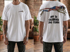 Funny American Flag Frog 4th of July 250th Apparel T-Shirt-Sweatshirt-Hoodie