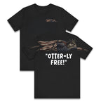 Otter-ly Free Lady Liberty Otter 4th of July America 250th Apparel T-Shirt-Sweatshirt-Hoodie